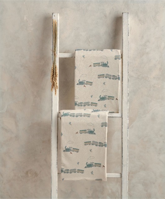 Cotbed Fitted Sheets (2 Pack) - Train