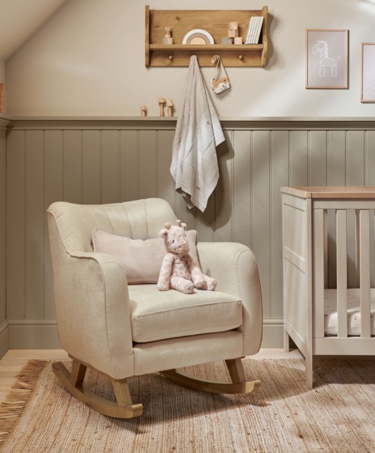 Hilston Nursing Chair - Camel Woven