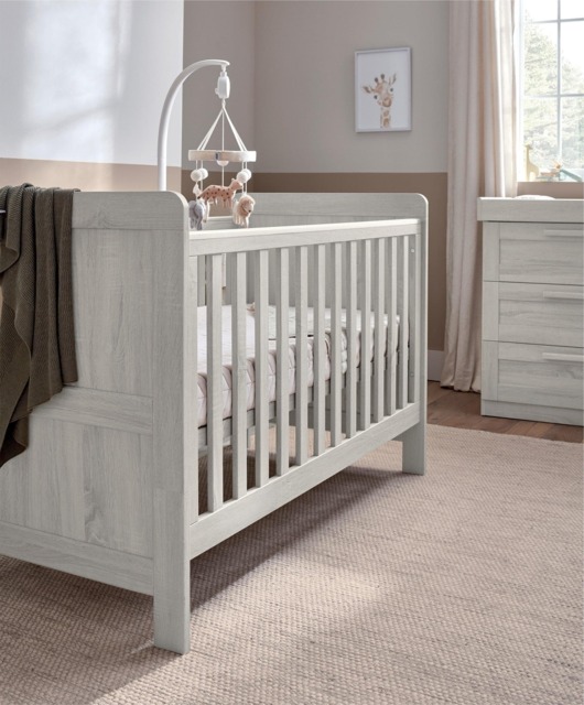 Atlas Cotbed - Nimbus White