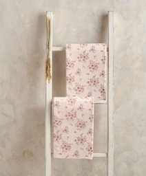 Large Cotbed Fitted Sheets (2 Pack) - Floral Pink