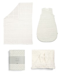 Nursery Bundle With Dreampod Sleep Bag & Hooded Towel (4 Piece) - Seedling
