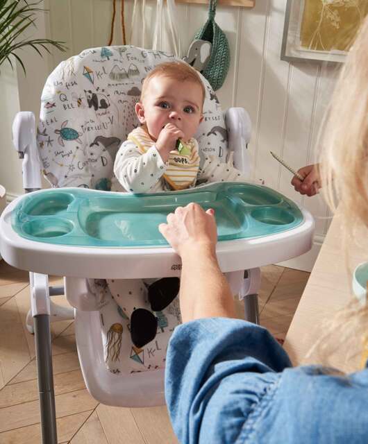 Snax Highchair - Happy Planet