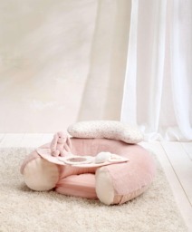 Sit and Play Interactive Floor Seat - Welcome to the World Bunny
