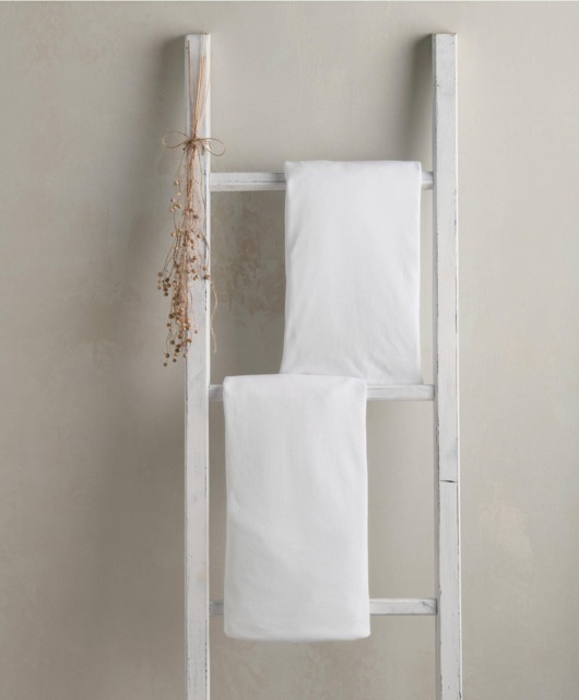 Cot Fitted Sheets 2 Pack White
