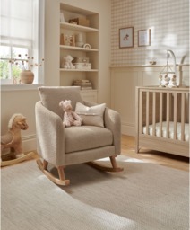 Alma Nursing Chair - Fawn Boucle