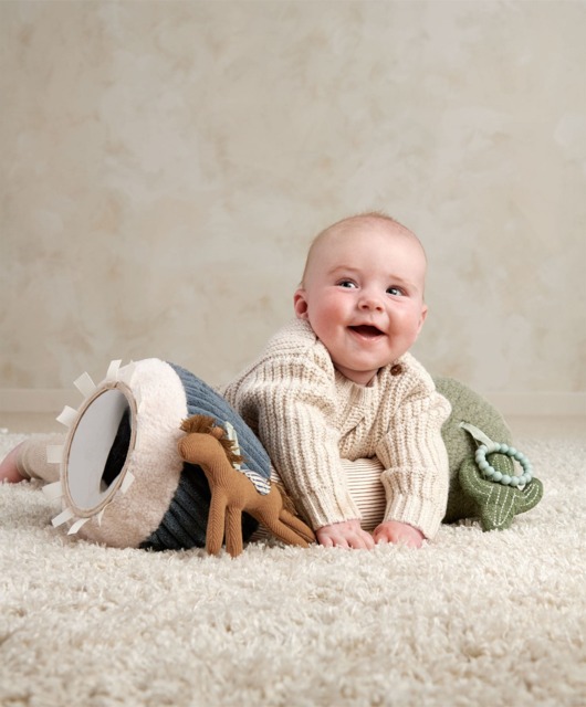 Welcome to the World Tummy Time Roll - Pony Express