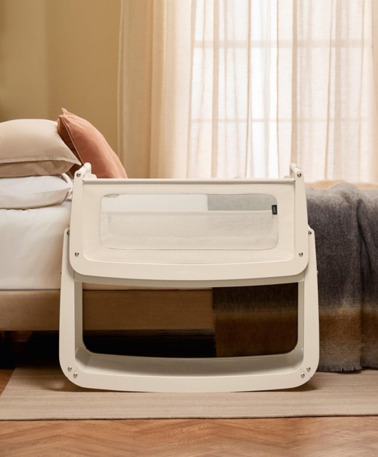 SnuzPod 5 Bedside Crib - Cashmere