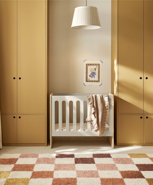 Vyne Mini Cot - Cashmere Oak
