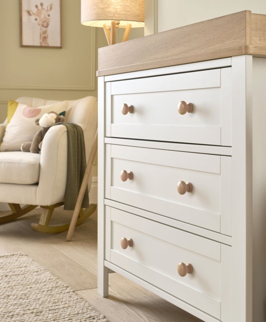Wedmore Dresser Changer - White/Oak