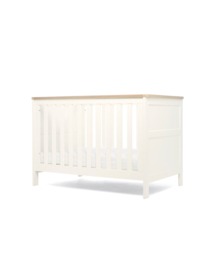 Wedmore Small Cotbed - White/Oak