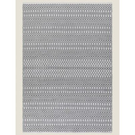 Asiatic Halsey Geometric Indoor & Outdoor Rug - MED - Grey, Grey