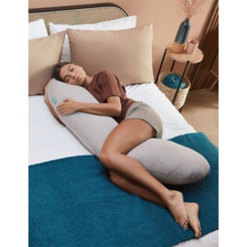Kally Sleep Luxury Medium Body Pillow - Grey Mix, Grey Mix