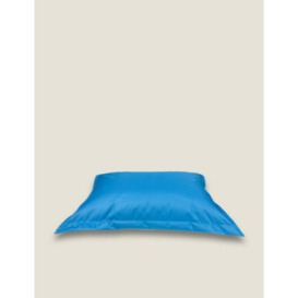 Kaikoo Oversized Outdoor Floor Cushion - Medium Blue Mix, Medium Blue Mix