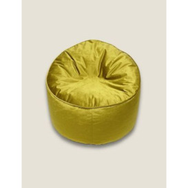 Kaikoo Gold Velvet Beanbag Chair, Gold