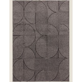 Asiatic Muse Rug - L - Charcoal, Charcoal
