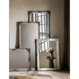 Gallery Home Fiennes Extra Large Rectangular Wall Mirror - White, White