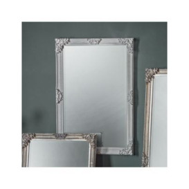 Gallery Home Fiennes Extra Large Rectangular Wall Mirror - White, White