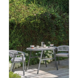 Kettler Cassis Balcony Table & Chairs - Grey, Grey