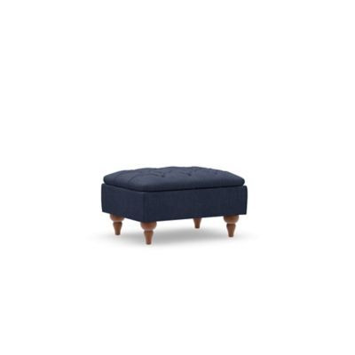 M&S Highland Button Footstool