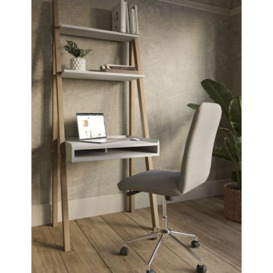M&S Ladder Desk - White, White