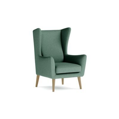 M&S Parker Armchair - CHR - Charcoal, Charcoal,Pearl Grey,Dark Teal,Midnight Navy,Green