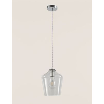 M&S Claudia Pendant Light - Clear, Clear