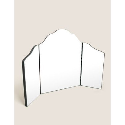 M&S Sophia Dressing Table Mirror - Silver, Silver