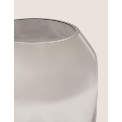 M&S Medium Ombre Vase - Silver Mix, Silver Mix