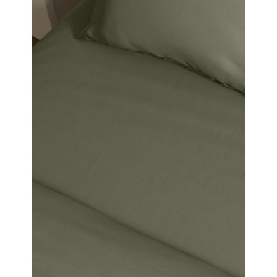M&S Egyptian Cotton 230 Thread Count Deep Fitted Sheet - DBL - Khaki, Khaki,Blue/Green,Granite,Dusted Mauve,Air Force Blue,Mink,Slate Blue,Cream,Silver Grey,Midnight Navy,Light Duck Egg,Light Wedgewood,Slate,Antique Gold,Dusted Pink