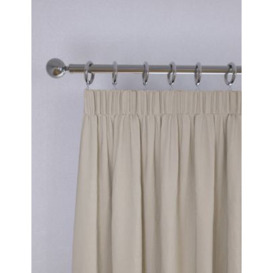 M&S Faux Silk Pencil Pleat Blackout Curtains - EW72 - Champagne, Champagne,Soft Pink,Duck Egg