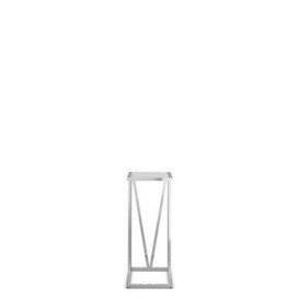 M&S Milan C Side Table - Black, Black,Antique Brass