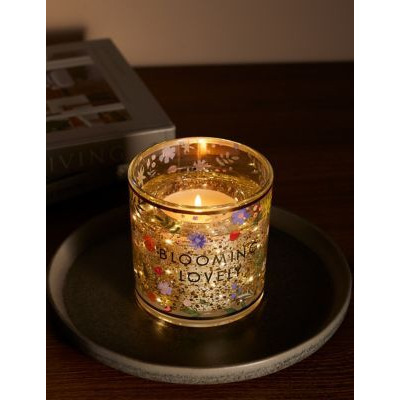 M&S Blooming Lovely Light Up Candle - Multi, Multi