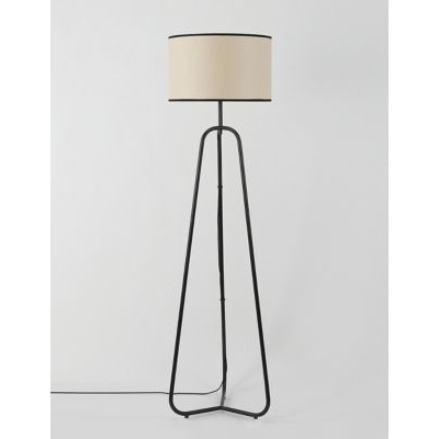 M&S Dylan Tripod Floor Lamp - Black, Black