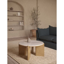 M&S X Fired Earth Blenheim Coffee Table - Natural, Natural