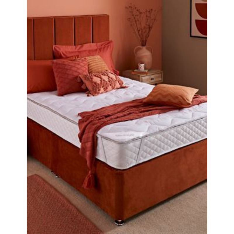 Silentnight Heat Genie Self Heating Mattress Topper - DBL - White, White by  Marks u0026 Spencer | ufurnish.com