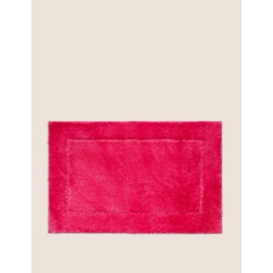 M&S Super Soft Quick Dry Bath Mat - Raspberry, Raspberry,White,Teal,Mocha,Terracotta,Sage Green,Dark Charcoal