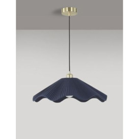 M&S Chloe Pendant Ceiling Light - Navy, Navy