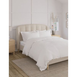 M&S Cassis Upholstered Bed - 4FT6 - Cream Mix, Cream Mix,Grey Mix