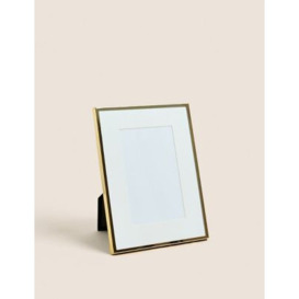 M&S Elegant Photo Frame 4x6 inch - Gold, Gold