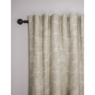 M&S Geometric Multiway Curtains - WDR54 - Neutral, Neutral