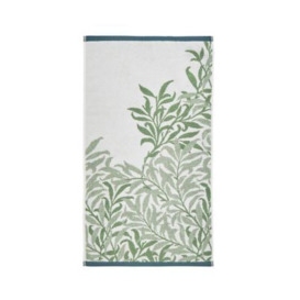 William Morris At Home Pure Cotton Willow Bough Towel - BATH - Green Mix, Green Mix