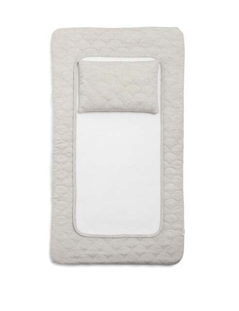 Mamas & Papas Welcome to the World Luxury Changing Mat Grey