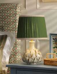 Joules Home Lighting Chatsworth Ceramic Table Lamp Green Mix