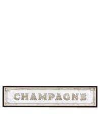 Gallery Direct Champagne Extra Large Rectangular Mirror Brown