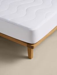 M&S Smart Wash & Dry Anti Allergy Mattress Topper White