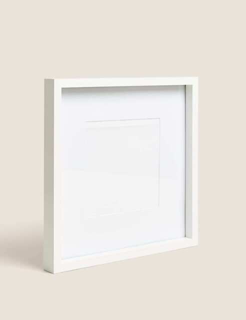 M&S Square Photo Frame 6 x 6 inch White
