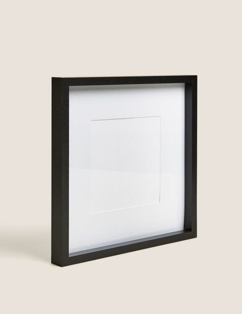 M&S Square Photo Frame 6 x 6 inch Black