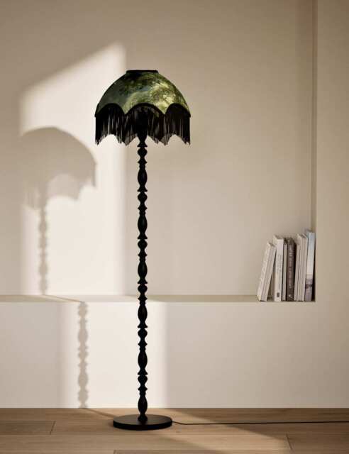 M&S X National Gallery Floor Lamp Black