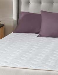 Silentnight 2 Pack Deep Sleep Mattress Protectors White