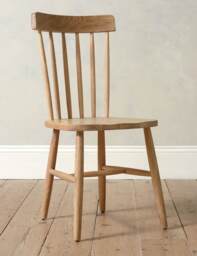 Cotswold Company Set of 2 Inglesham Spindleback Dining Chairs Natural